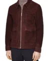 Hudson and Rex S08 Justin Kelly Suede Leather Jacket