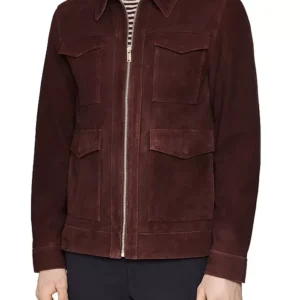 Hudson and Rex S08 Justin Kelly Suede Leather Jacket