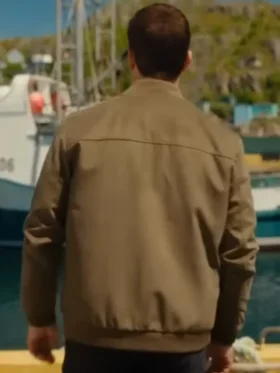 Hudson and Rex S08 Luke Roberts Bomber Suede Jacket