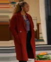 Hudson and Rex S08 Melanie Devereaux Red Coat