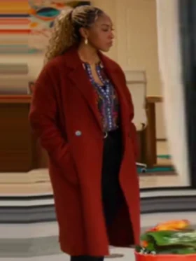 Hudson and Rex S08 Melanie Devereaux Red Coat