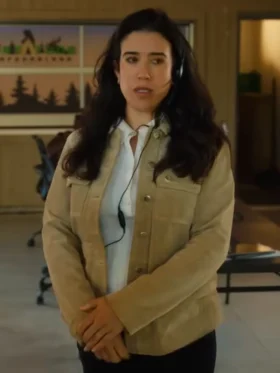 Hudson and Rex S08 Nicole Power Suede Leather Jacket Side