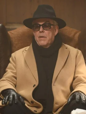 Ice Fall Danny Huston Wool Coat Side