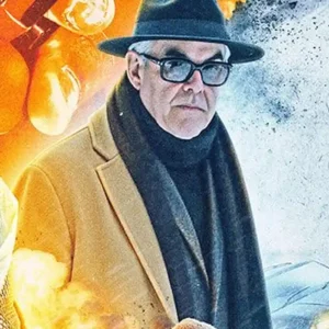 Ice Fall Danny Huston Wool Coat