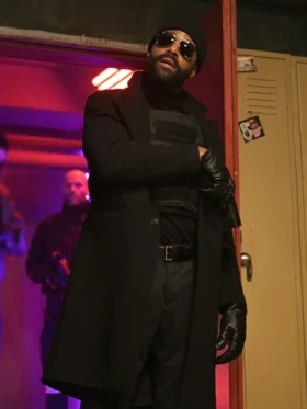 Ice Fall DeVaughn Nixon Black Coat Side