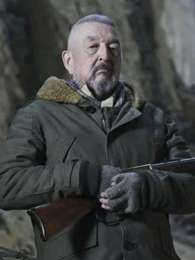 Ice Fall Graham Greene Green Jacket Side