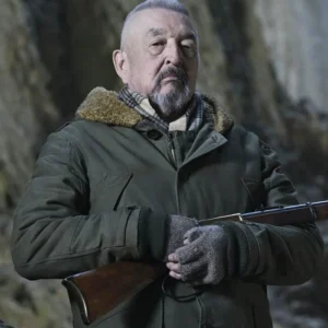 Ice Fall Graham Greene Green Jacket Side