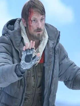 Ice Fall Joel Kinnaman Puffer Hooded Coat