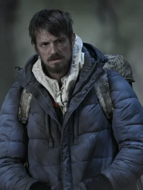 Ice Fall Joel Kinnaman Puffer Coat Side