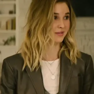 Isabel May Movie Scream 7 2026 Tatum Prescott Leather Coat