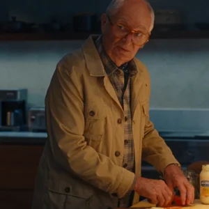 Jay Kelly Jim Broadbent Cotton Coat
