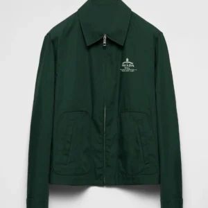 Jayden Daniels Green Cotton Jacket Front