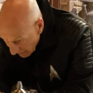 Jean-Luc Picard Star Trek Black Jacket