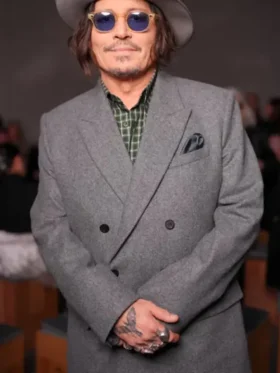 Johnny Depp Paris Fashion Week 2025 Blazer