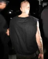 Justin Bieber Los Angeles Black Vest