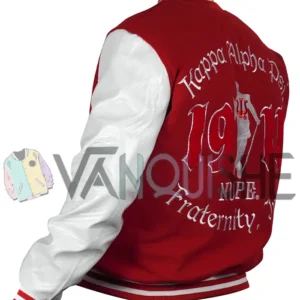 Kappa Alpha Psi Varsity Jacket left back