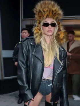 Kesha NYC Black Leather Jacket