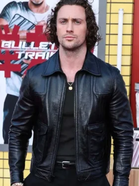 Kraven the Hunter Aaron Johnson Leather Jacket