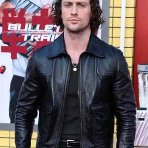 Kraven the Hunter Aaron Johnson Leather Jacket