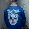 LA Dodgers X Mister Cartoon X Starter Jacket Back Look