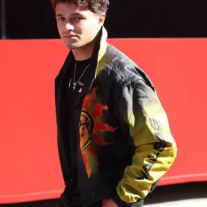 Lando Norris Valentino Rossi Jacket Front