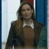 Laura Mohr Shoresy S02 Brown Suede Leather Jacket