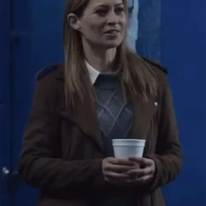 Laura Mohr Shoresy S02 Brown Suede Leather Jacket