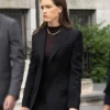 Law and Order S25 Christine Spang Black Blazer Back