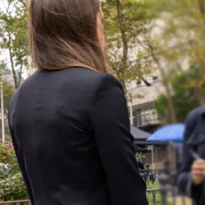 Law and Order S25 Christine Spang Black Blazer