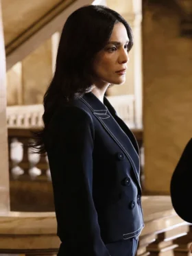 Law and Order S25 Odelya Halevi Blue Blazer Front
