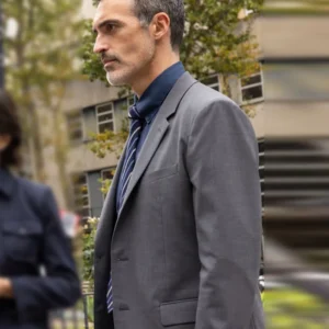 Law and Order S25 Reid Scott Grey Blazer