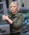 Law and Order SVU S07 Kelli Giddish Green Cropped Jacket