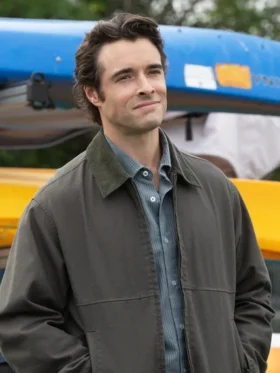 Law and Order SVU S27 Corey Cott Grey Cotton Jacket