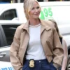 Law and Order SVU S27 Kelli Giddish Bomber Jacket Front