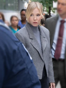 Law and Order SVU S27 Kelli Giddish Grey Jacket Side