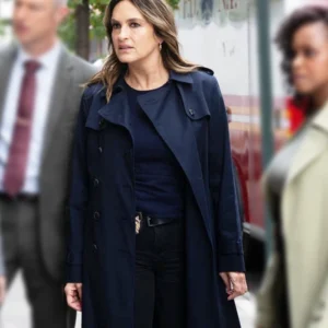 Law and Order SVU S27 Mariska Hargitay Blue Coat