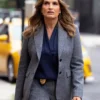 Law and Order SVU S27 Mariska Hargitay Grey Blazer Side