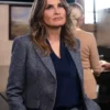 Law and Order SVU S27 Mariska Hargitay Grey Wool Blazer