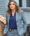 Law and Order SVU S27 Mariska Hargitay Grey Blazer