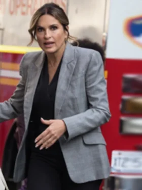 Law and Order SVU S27 Olivia Benson Grey Blazer