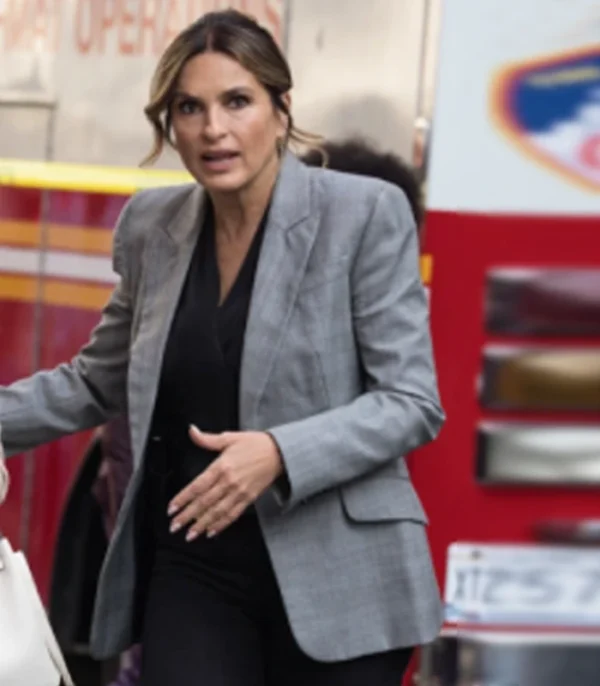 Law and Order SVU S27 Olivia Benson Grey Blazer