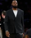 LeBron James Warriors V Lakers 2025 Black Blazer