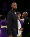 LeBron James Warriors V Lakers 2025 Black Blazer Side Look