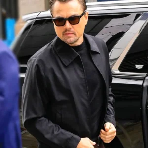Leonardo DiCaprio NYC Black Cotton Jacket
