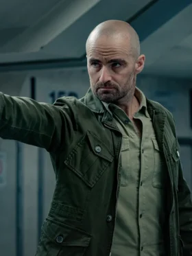 Lift Russ Bain Green Cotton Jacket