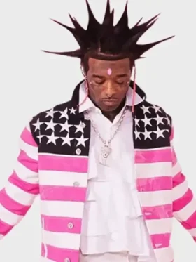 Lil Uzi Vert American Flag Jacket