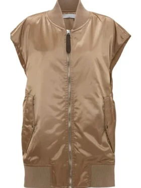 The Lincoln Lawyer S3 Jazz Raycole Bomber Vest Front Look