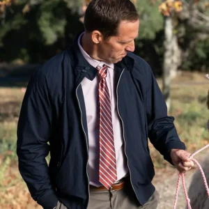 Loot Nat Faxon Blue Bomber Jacket