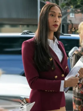 Loot S02 Michaela Jaé Rodriguez Blazer Side