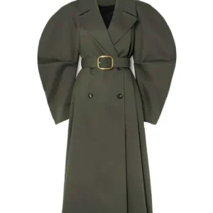 Loot S03 Maya Rudolph Green Trench Coat